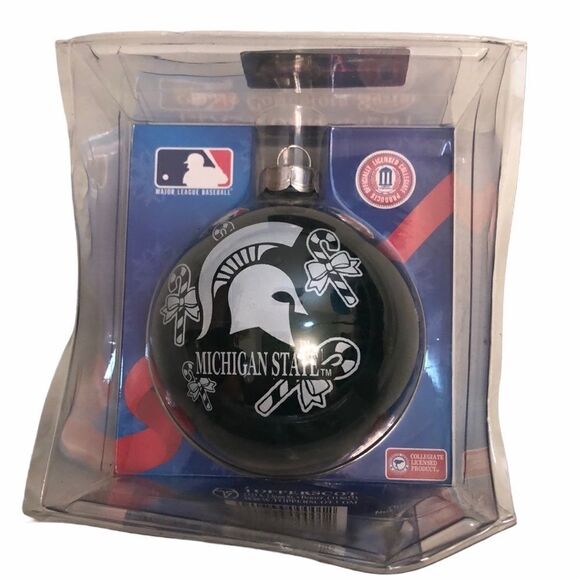 Michigan state Spartans Christmas tree ornament - Picture 1 of 3